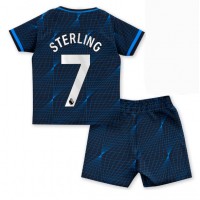 Chelsea Raheem Sterling #7 Auswärts Trikotsatz Kinder 2023-24 Kurzarm (+ Kurze Hosen)